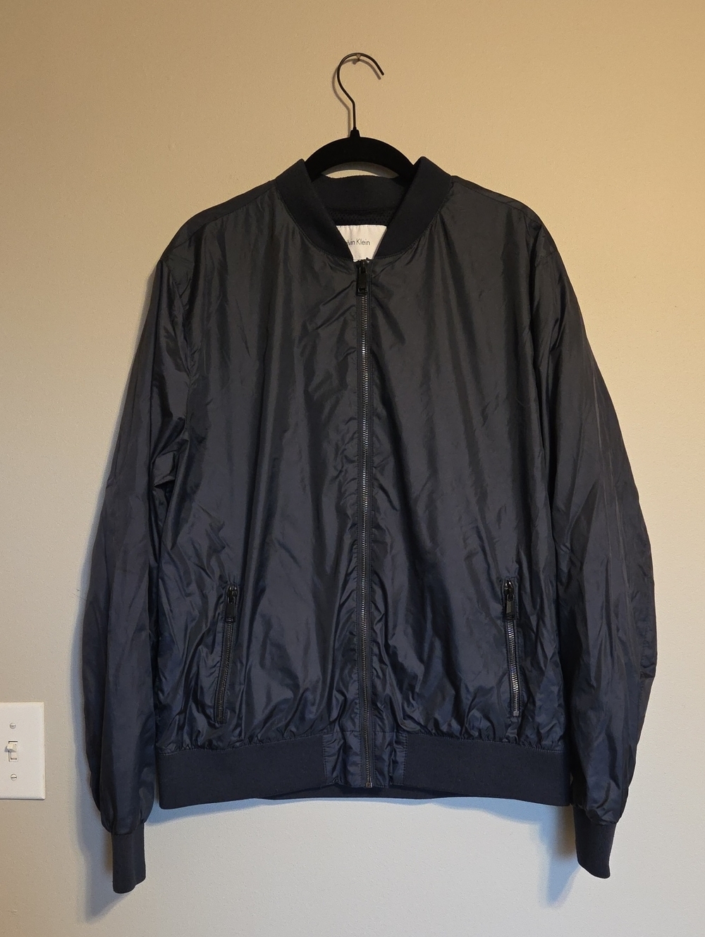 CALVIN KLEIN Nylon Bomber Jacket